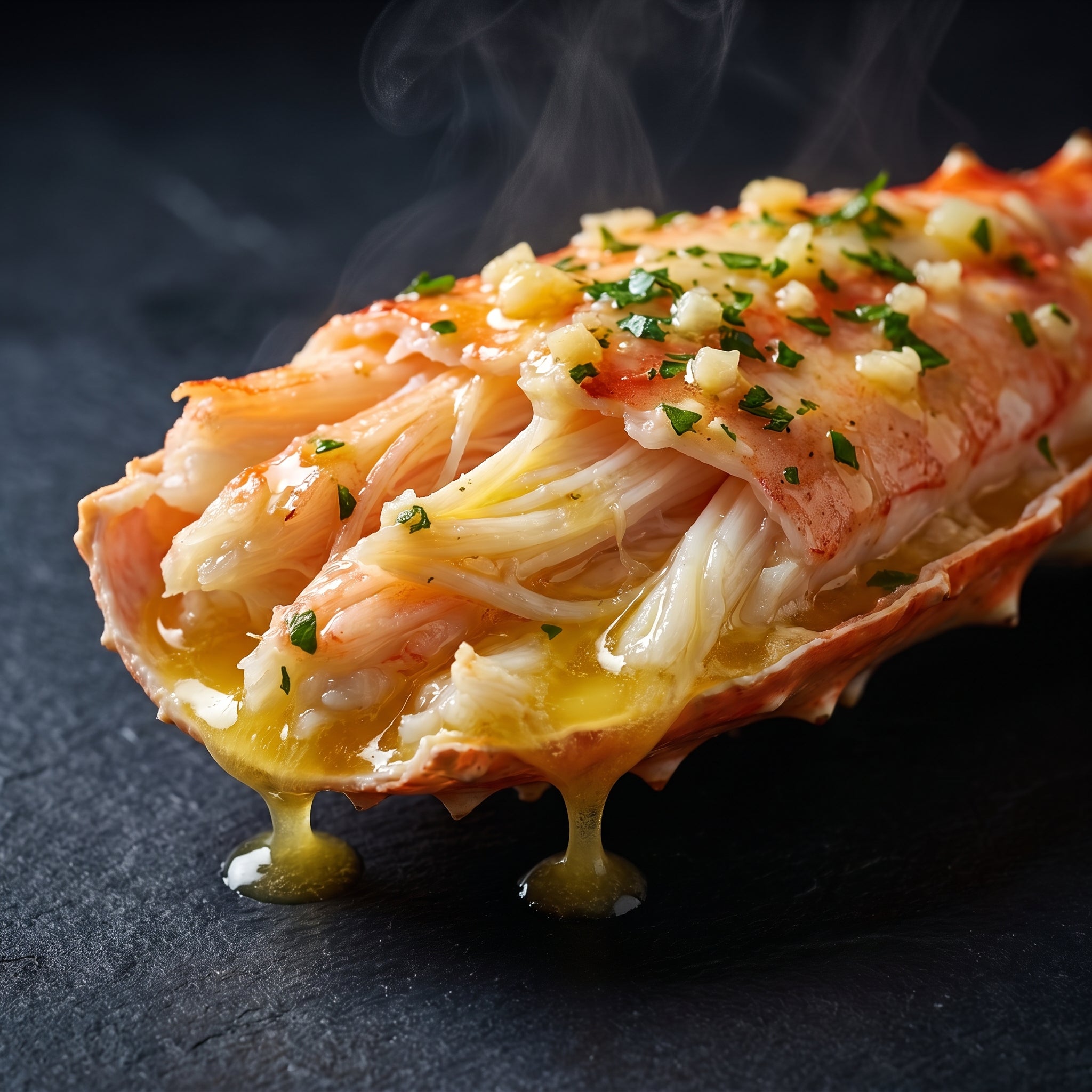 Steakhouse Reserve Grade: Jumbo Alaskan King Crab Clusters - Extra Large, Succulent & Sweet (Limited Catch)